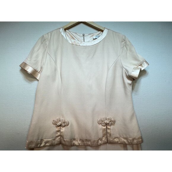 Nicole Summers Women's Evening Gown Formal Rayon Dress Size 14 Pale Pink - Picture 5 of 13